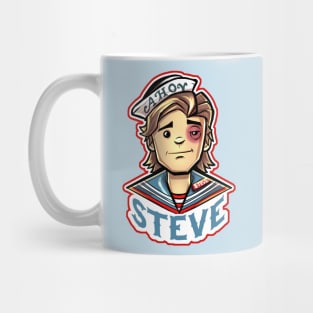 Steve Stranger Things Scoop Troop Mug